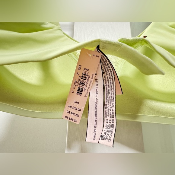 Victoria’s Secret The T-shirt Lightly Lined Wireless Lace Bra - Picture 2 of 3